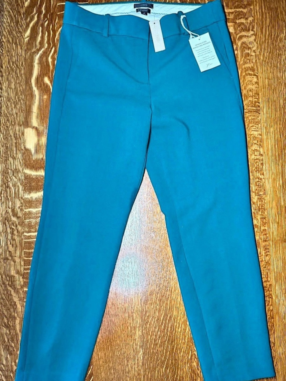 J.Crew Cameron Slim Crop Pant in Four-Season Stretch Slim Crop Straight Leg